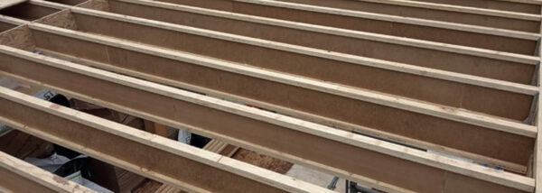 plancher poutre en I bois 