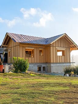 chalet bois préfabriqué en kit blokiwood