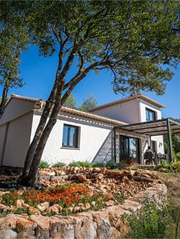 Maison en bois sud de la france mas de provence