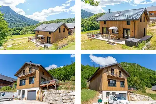 Maison passive en savoie climat de montagne savoie