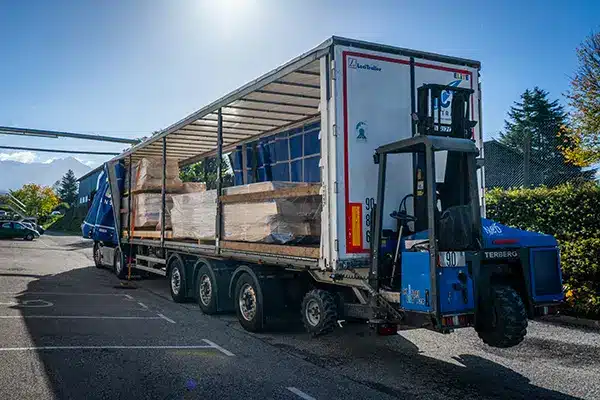 Livraison Blokiwood semi optimisation du transport