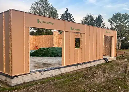Maison bois neuve en vonstruction miermaigne Eure et Loir