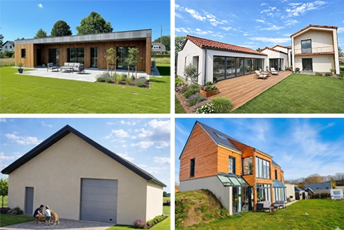 Maison neuves ossature bois Eure et Loir