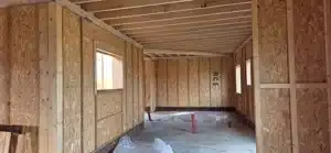 Chantier construction maison bois à Etaules (6)