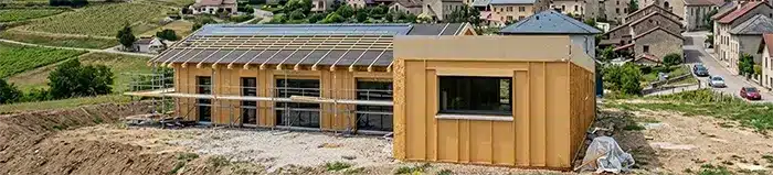 Maison bois étanche à l'air
