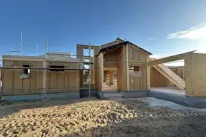 Maison 2 architectuer complexe enduit crépi