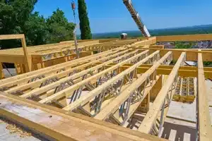 poutre posi chantier près de lyon