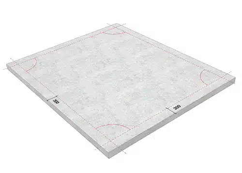 préparation de la dalle construction ossature bois