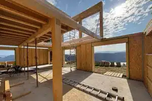 Chantier de maison bois Olivet